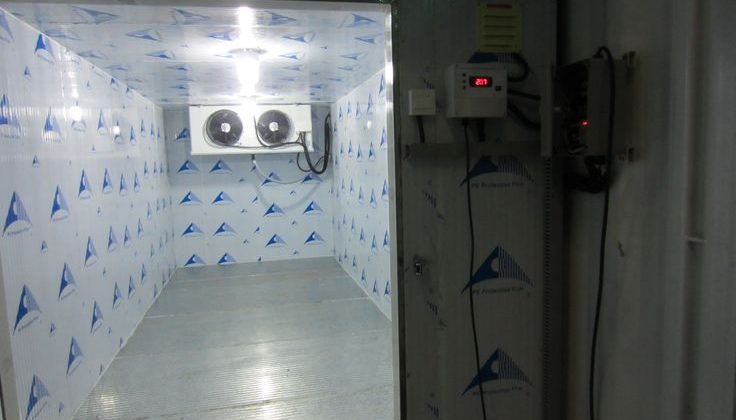 cold room done by magic refrigerration
