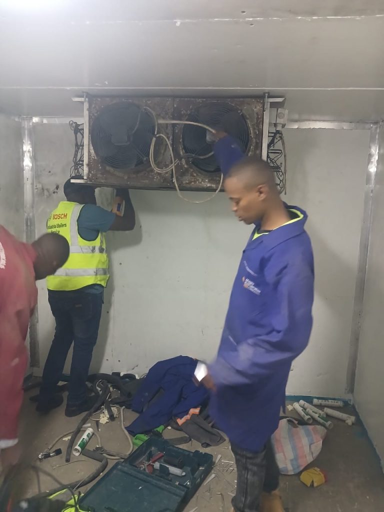 Completed custom cold room project by Magic Refrigeration and Cold Rooms in Kenya”