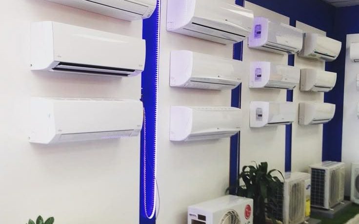 AC installations by magic refrigeration