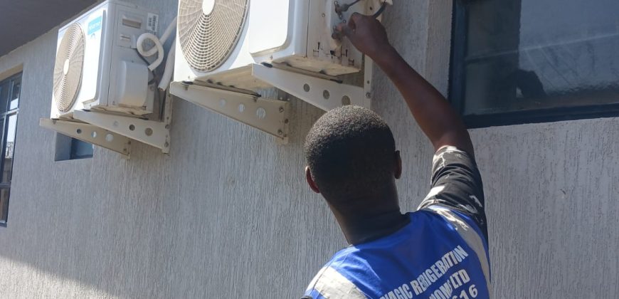 AC done by magic refrigeration and cold rooms kenya