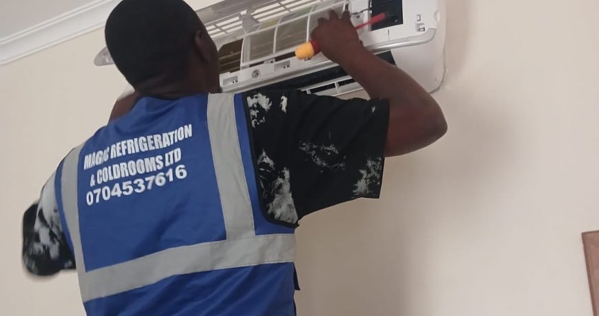 AC mantainance in Nairobi done by magic refrigeration and cold room technicians