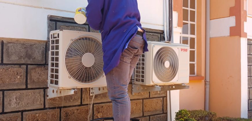 Ducted AC INSTALLATION done by magic refrigeration technicians