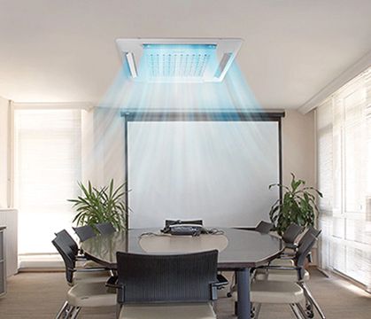 AC cassette installation done by magic refrigeration experts