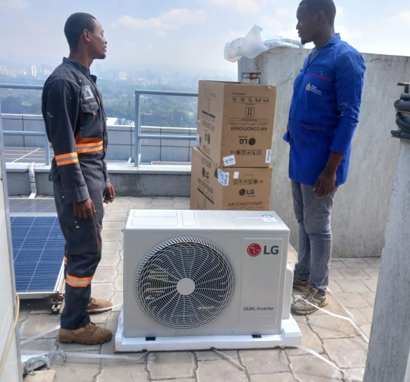 ASC installation by magic refrigeration technicians in kenya